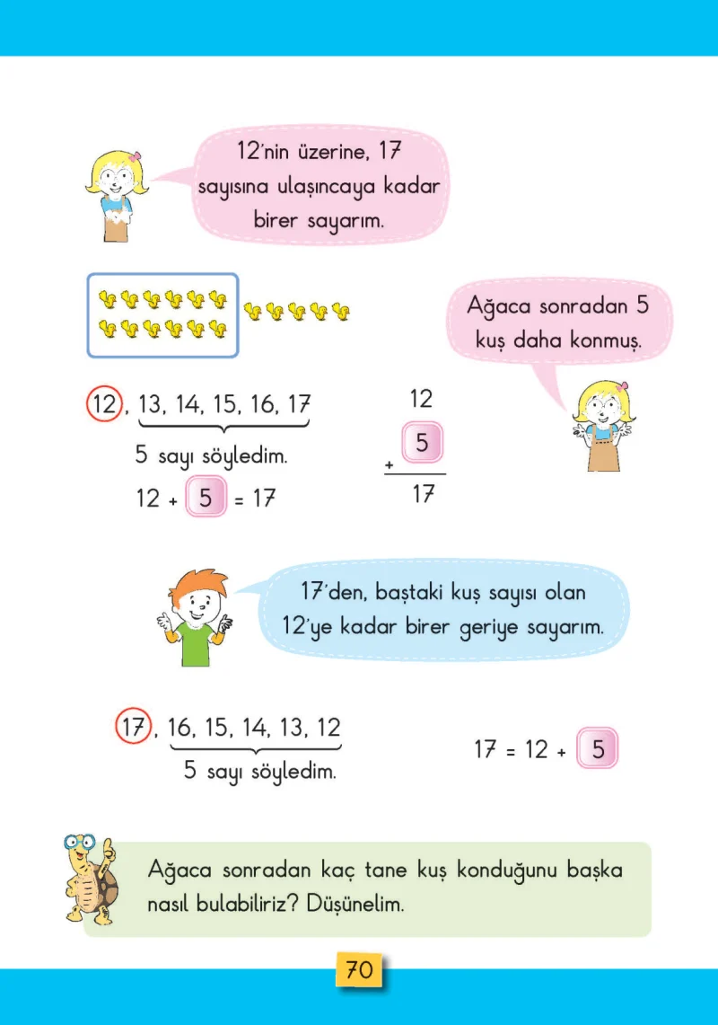 2. Sınıf Matematik Ders Kitabı Cevapları MHG Yayınları Sayfa 70