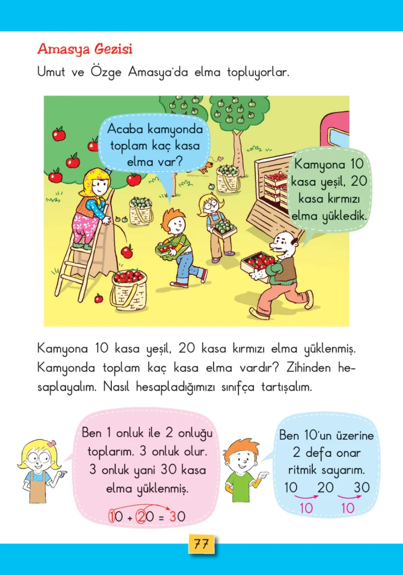 2. Sınıf Matematik Ders Kitabı Cevapları MHG Yayınları Sayfa 77