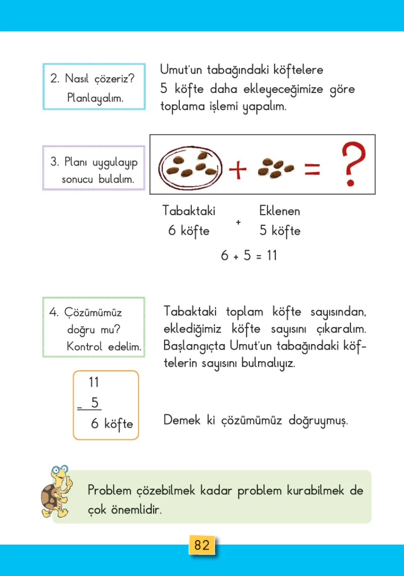 2. Sınıf Matematik Ders Kitabı Cevapları MHG Yayınları Sayfa 82