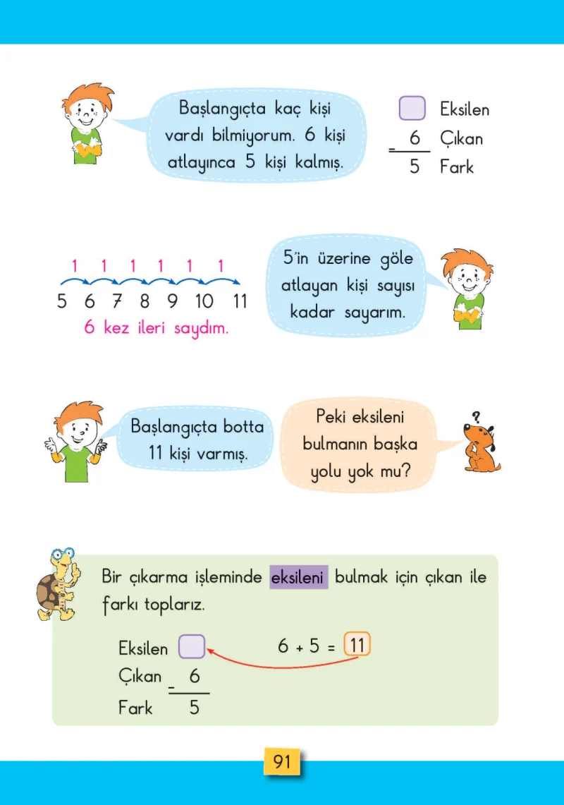 2. Sınıf Matematik Ders Kitabı Cevapları MHG Yayınları Sayfa 91