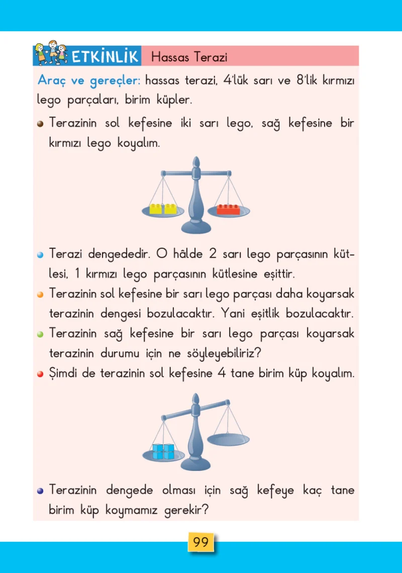 2. Sınıf Matematik Ders Kitabı Cevapları MHG Yayınları Sayfa 99