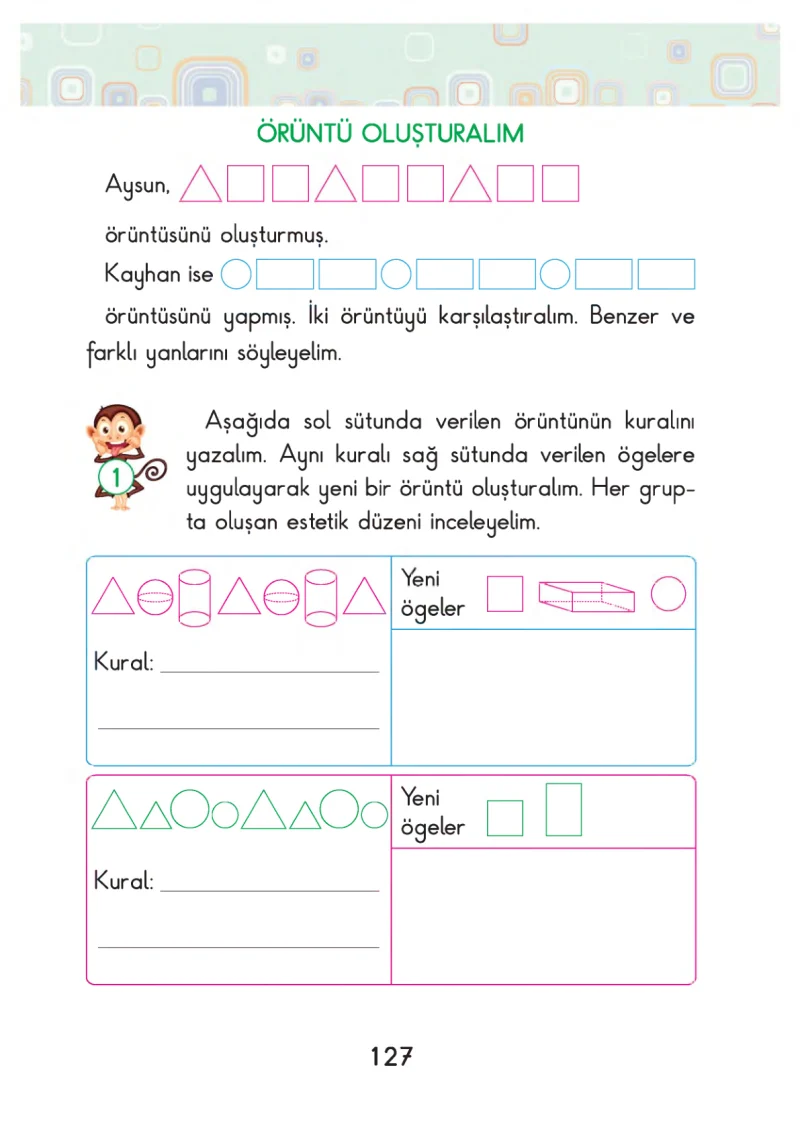 2. Sınıf Matematik Ders Kitabı Cevapları Pasifik Yayınları Sayfa 127