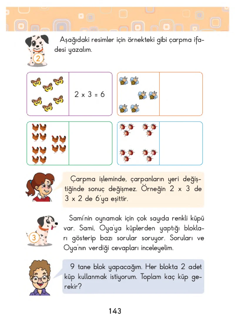 2. Sınıf Matematik Ders Kitabı Cevapları Pasifik Yayınları Sayfa 143