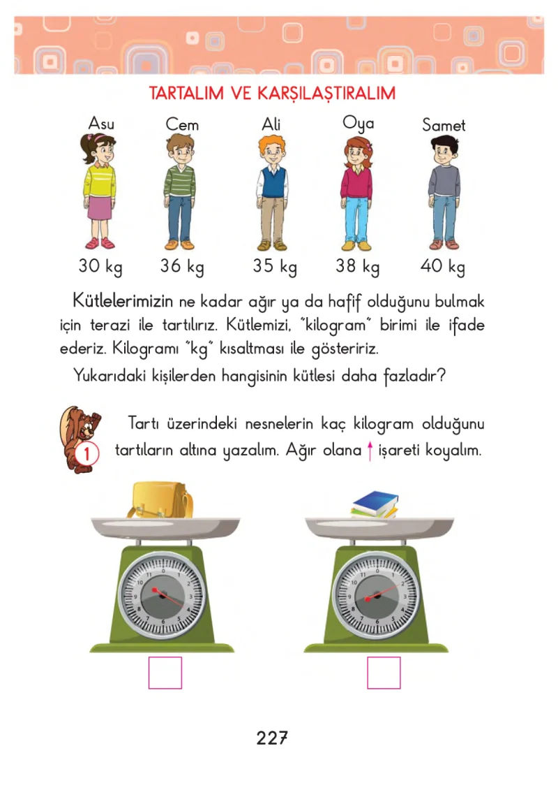 2. Sınıf Matematik Ders Kitabı Cevapları Pasifik Yayınları Sayfa 227