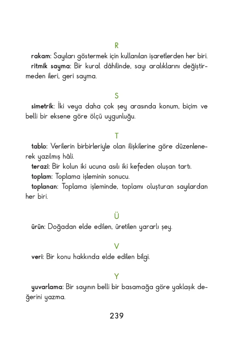 2. Sınıf Matematik Ders Kitabı Cevapları Pasifik Yayınları Sayfa 239