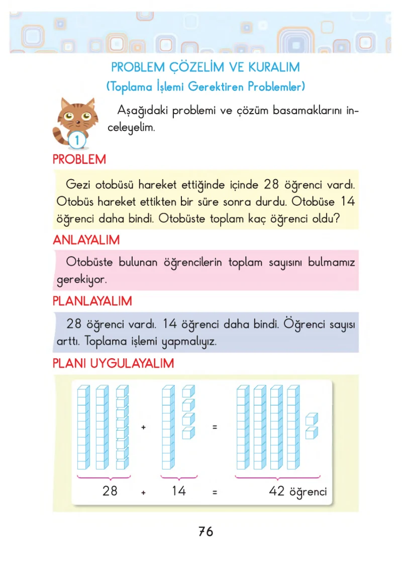 2. Sınıf Matematik Ders Kitabı Cevapları Pasifik Yayınları Sayfa 76