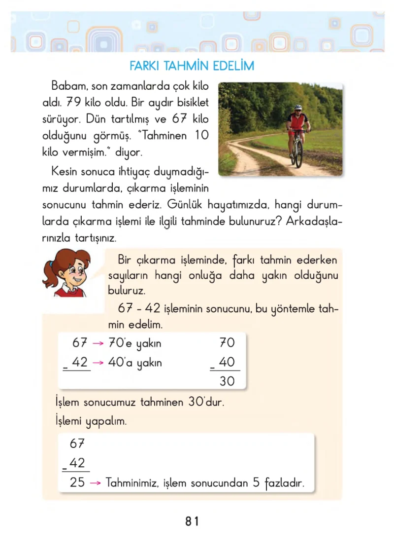 2. Sınıf Matematik Ders Kitabı Cevapları Pasifik Yayınları Sayfa 81