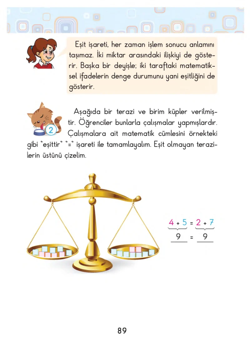 2. Sınıf Matematik Ders Kitabı Cevapları Pasifik Yayınları Sayfa 89