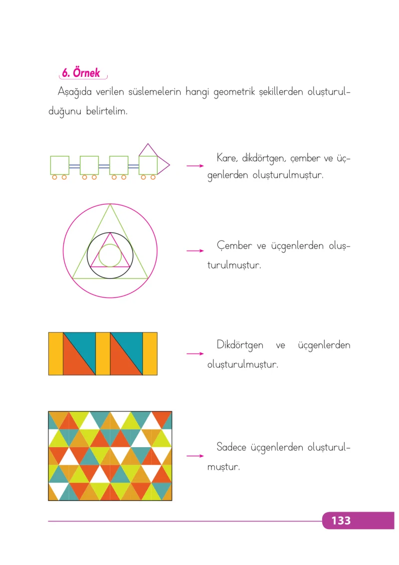 2. Sınıf Matematik Ders Kitabı Cevapları Tekno Artı Yayınları Sayfa 133