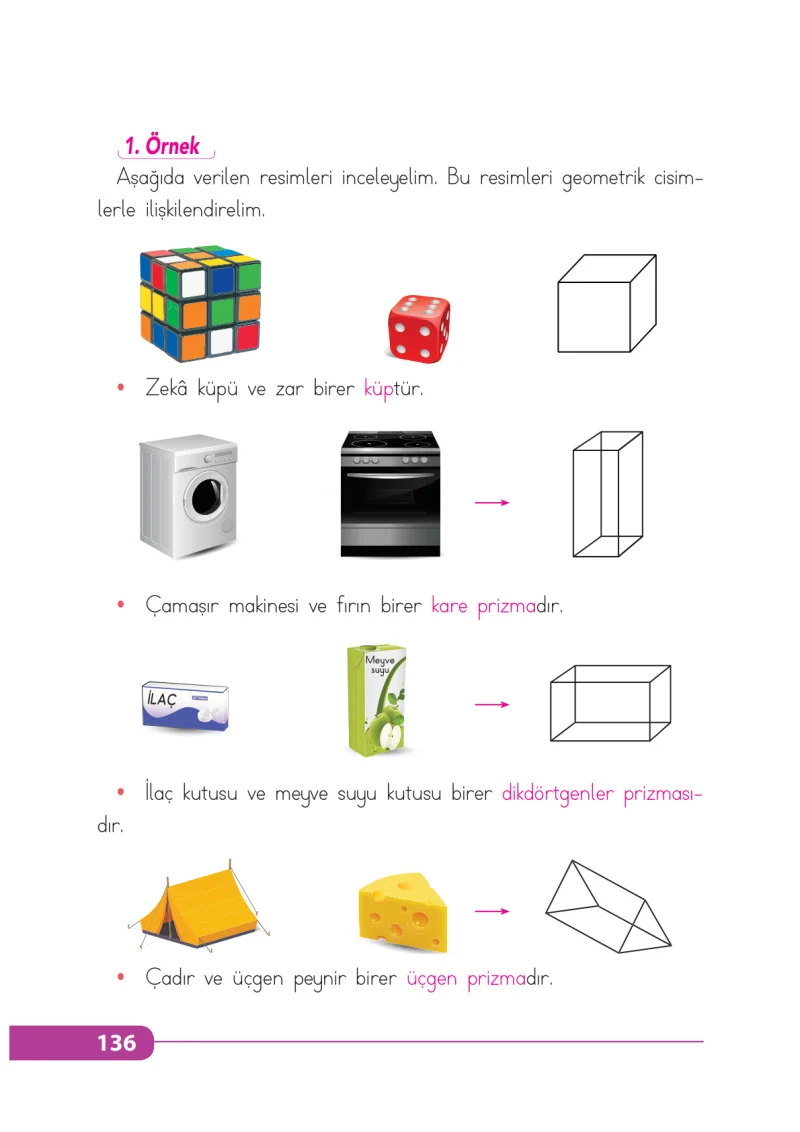 2. Sınıf Matematik Ders Kitabı Cevapları Tekno Artı Yayınları Sayfa 136