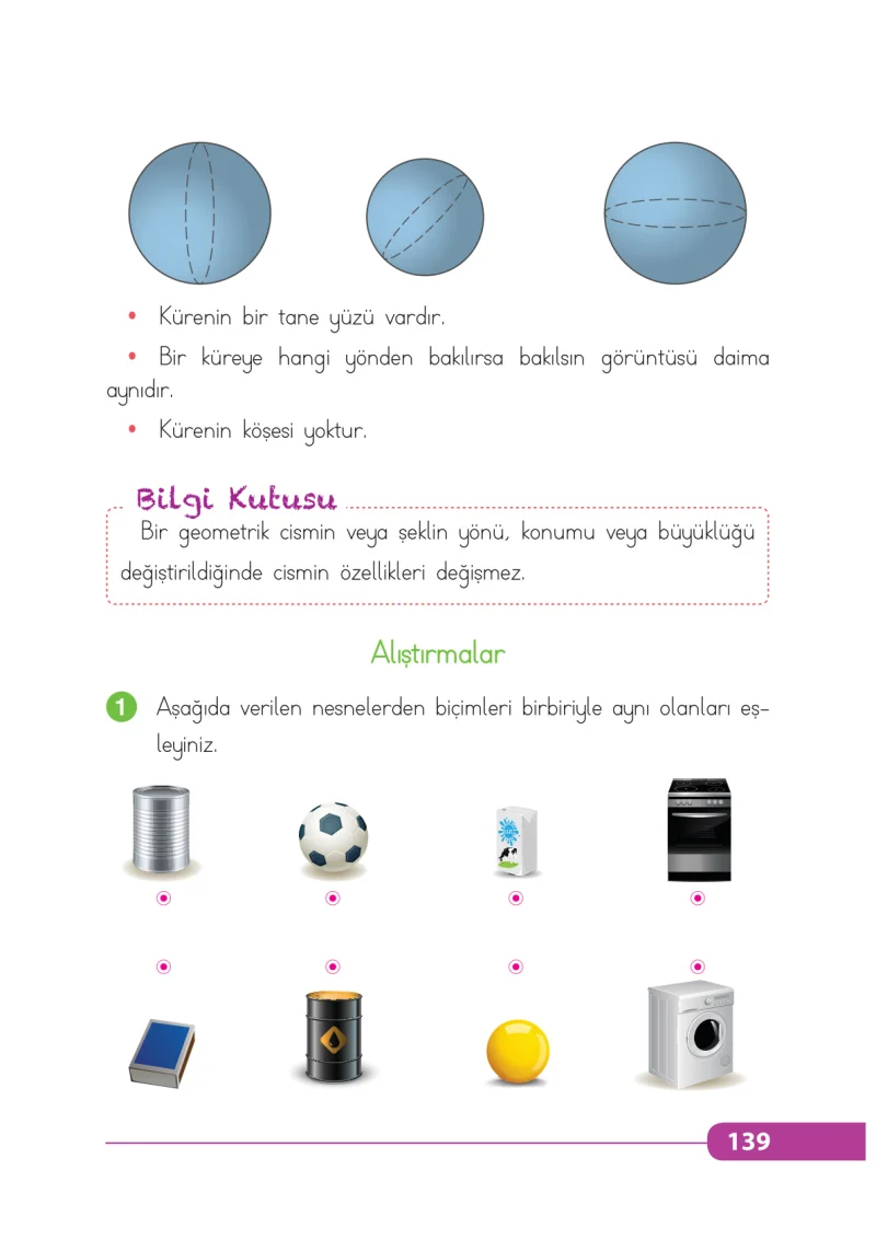 2. Sınıf Matematik Ders Kitabı Cevapları Tekno Artı Yayınları Sayfa 139