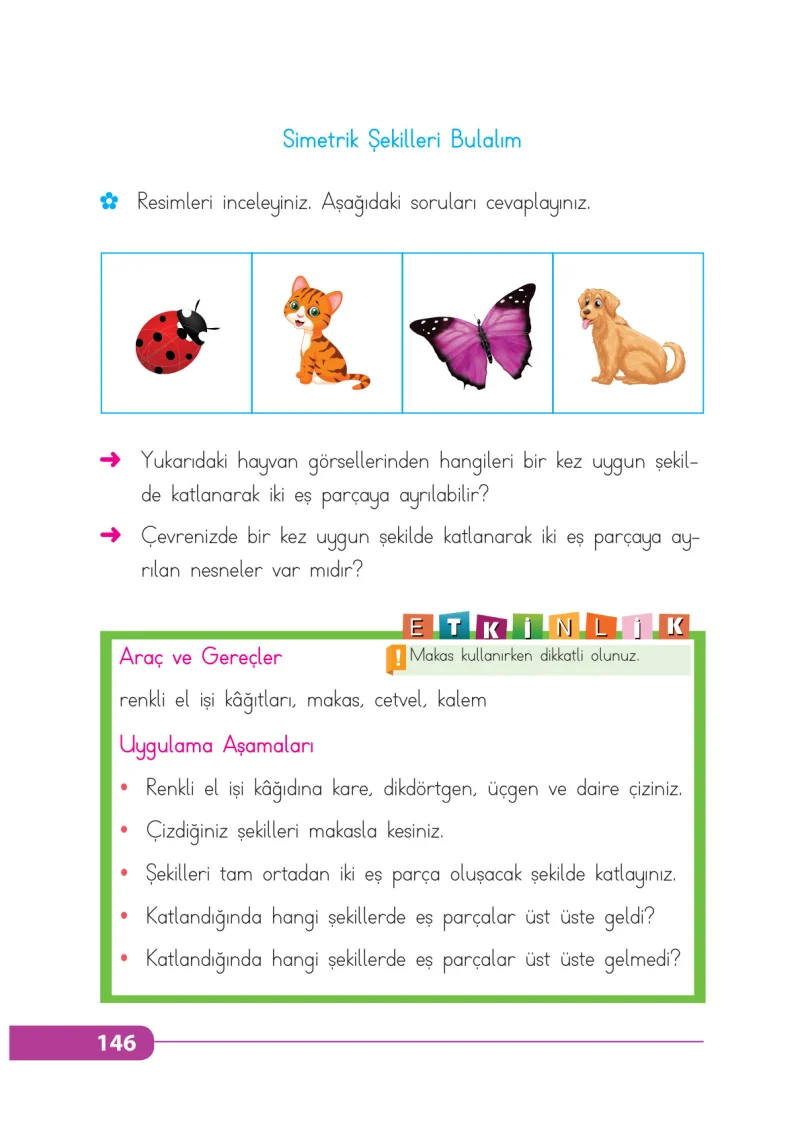 2. Sınıf Matematik Ders Kitabı Cevapları Tekno Artı Yayınları Sayfa 146