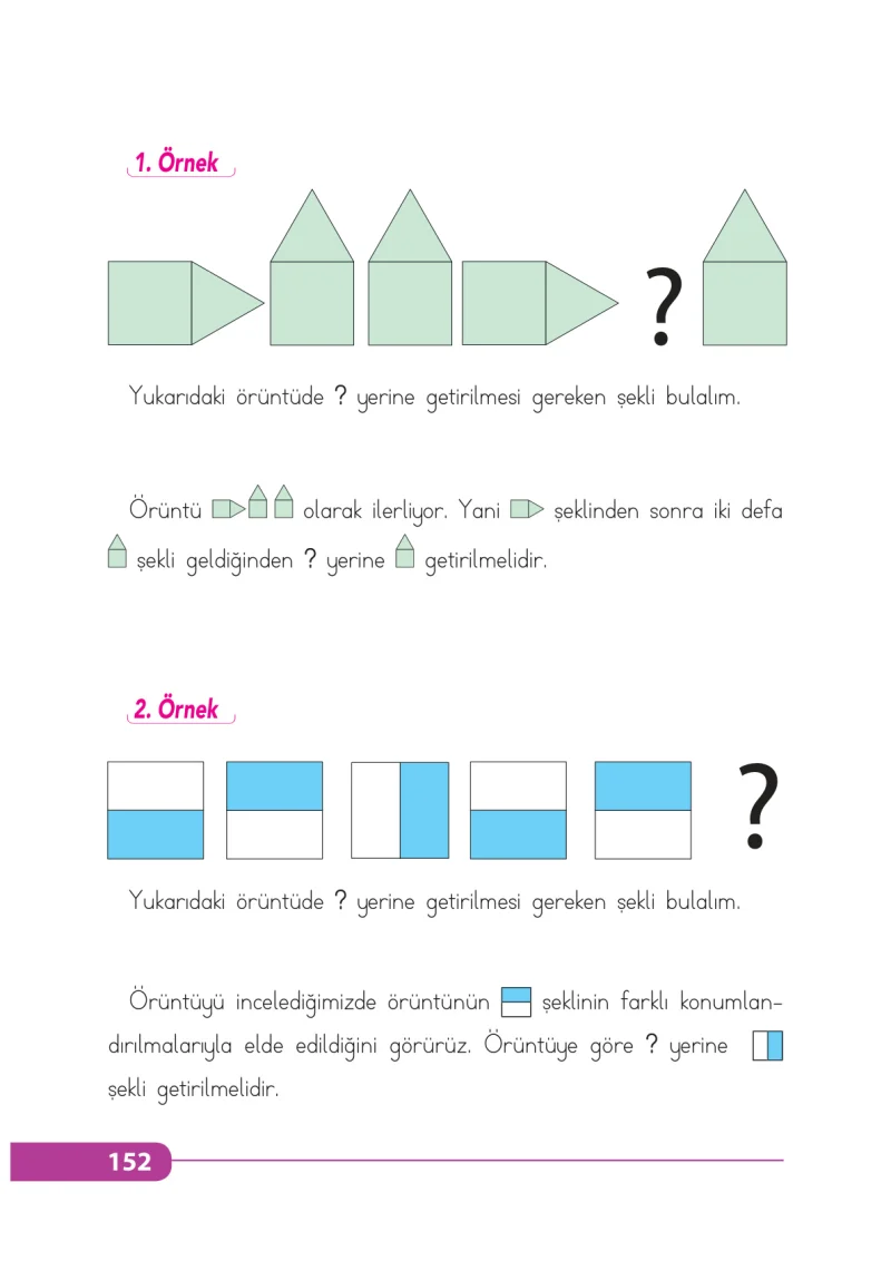 2. Sınıf Matematik Ders Kitabı Cevapları Tekno Artı Yayınları Sayfa 152