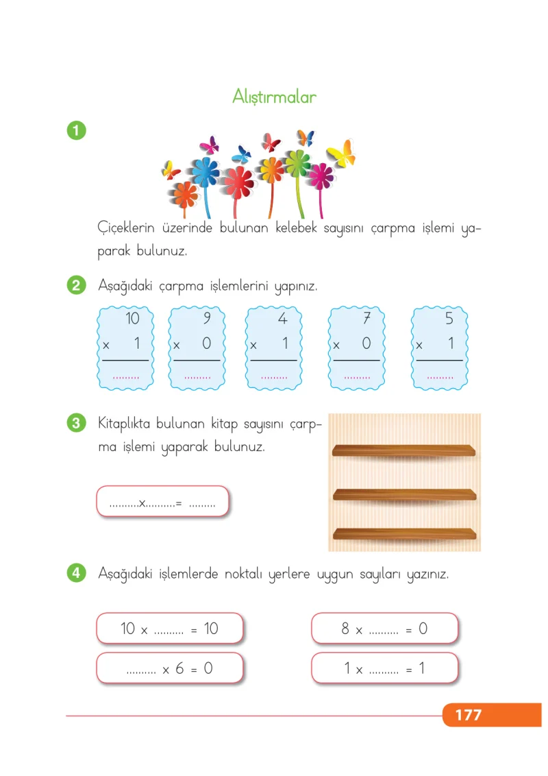 2. Sınıf Matematik Ders Kitabı Cevapları Tekno Artı Yayınları Sayfa 177