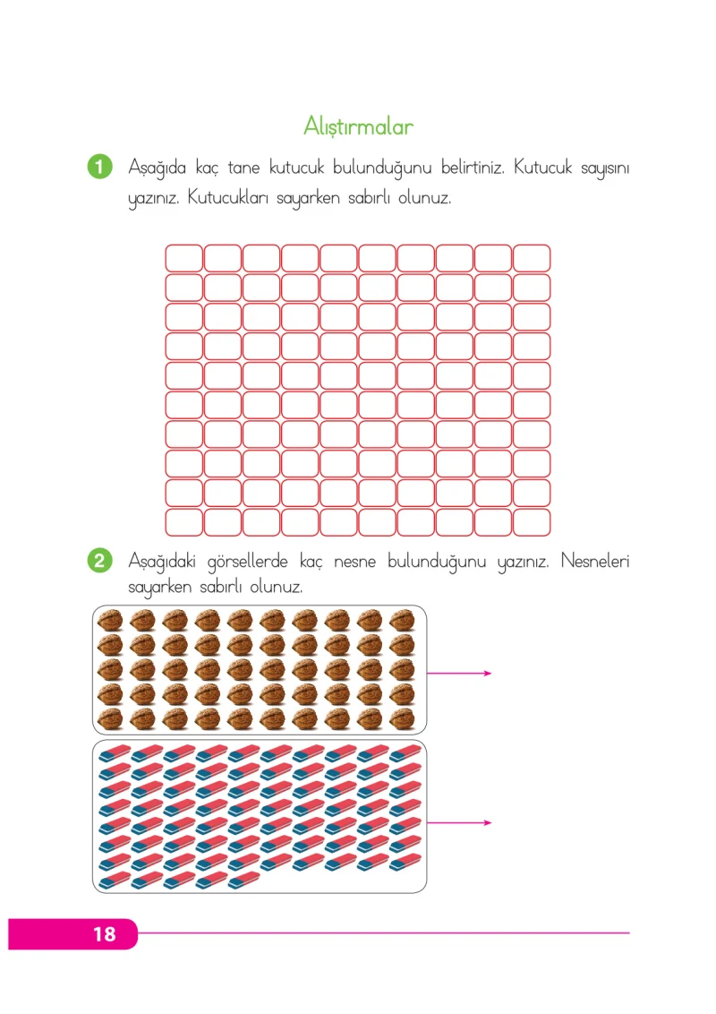 2. Sınıf Matematik Ders Kitabı Cevapları Tekno Artı Yayınları Sayfa 18