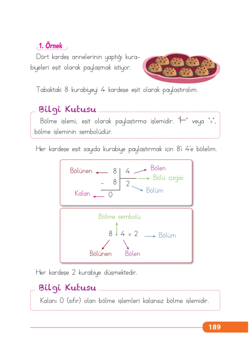 2. Sınıf Matematik Ders Kitabı Cevapları Tekno Artı Yayınları Sayfa 189