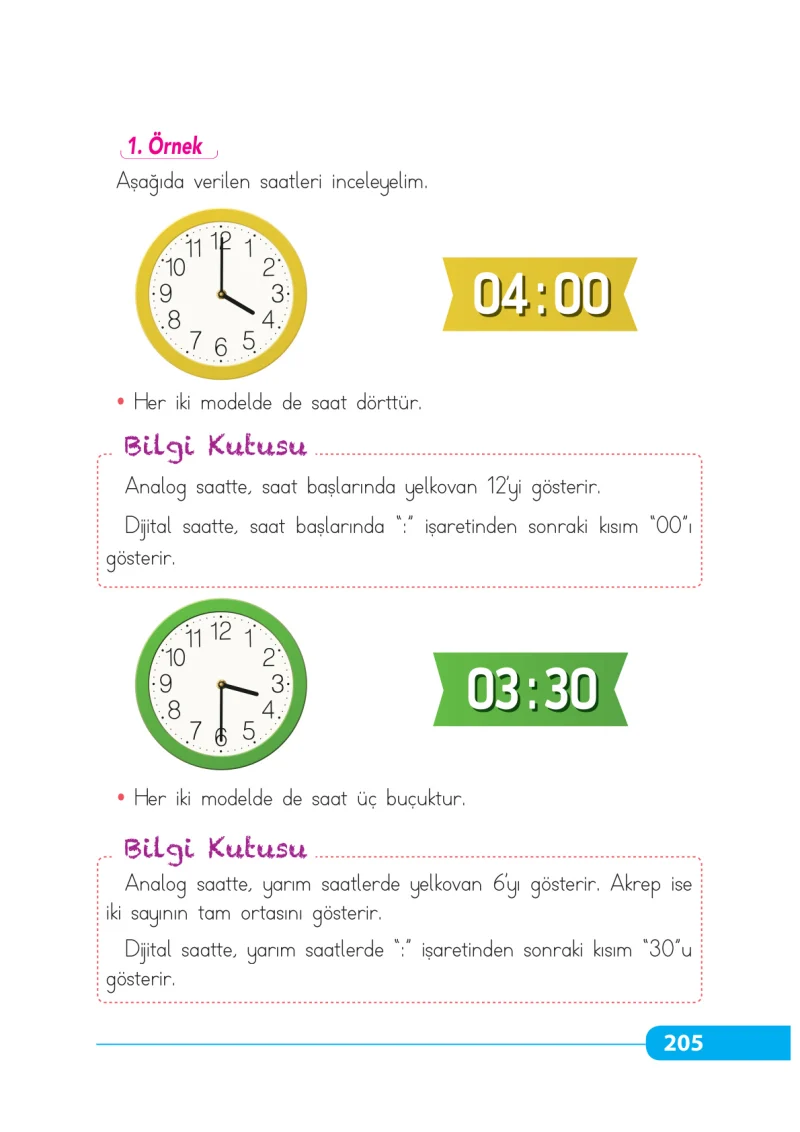 2. Sınıf Matematik Ders Kitabı Cevapları Tekno Artı Yayınları Sayfa 205