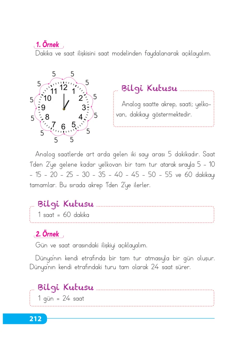2. Sınıf Matematik Ders Kitabı Cevapları Tekno Artı Yayınları Sayfa 212