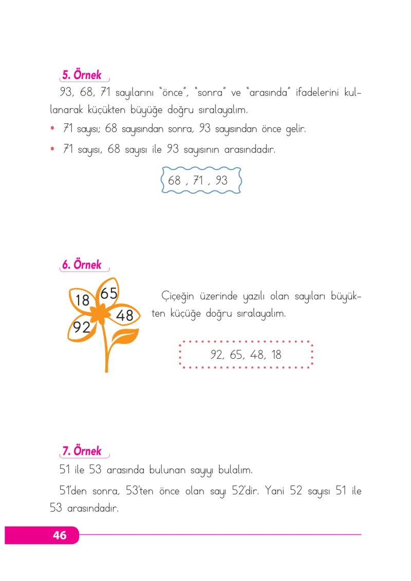2. Sınıf Matematik Ders Kitabı Cevapları Tekno Artı Yayınları Sayfa 46
