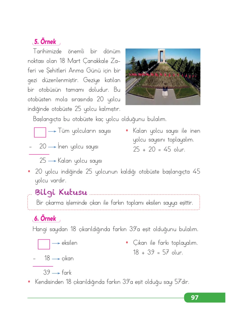 2. Sınıf Matematik Ders Kitabı Cevapları Tekno Artı Yayınları Sayfa 97