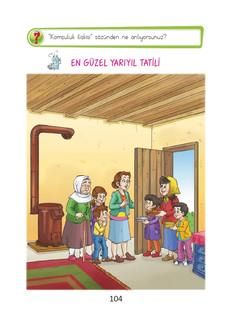 2. Sınıf Türkçe Ders Kitabı Cevapları Ada Matbaacılık Yayıncılık Sayfa 104