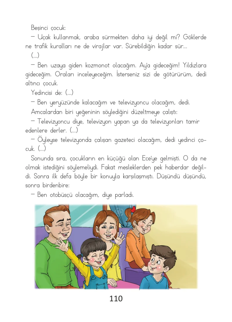 2. Sınıf Türkçe Ders Kitabı Cevapları Ada Matbaacılık Yayıncılık Sayfa 110