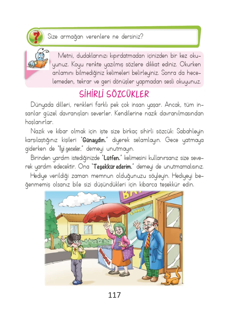 2. Sınıf Türkçe Ders Kitabı Cevapları Ada Matbaacılık Yayıncılık Sayfa 117