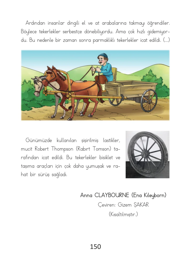 2. Sınıf Türkçe Ders Kitabı Cevapları Ada Matbaacılık Yayıncılık Sayfa 150
