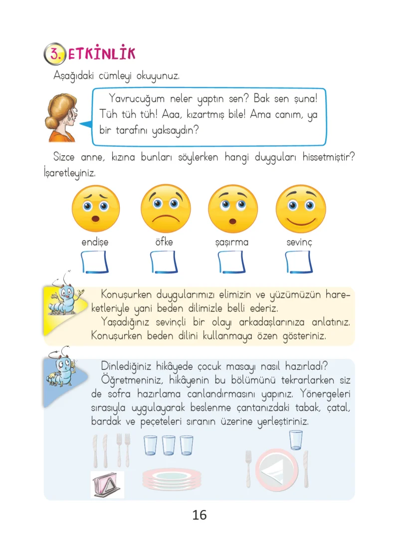 2. Sınıf Türkçe Ders Kitabı Cevapları Ada Matbaacılık Yayıncılık Sayfa 16