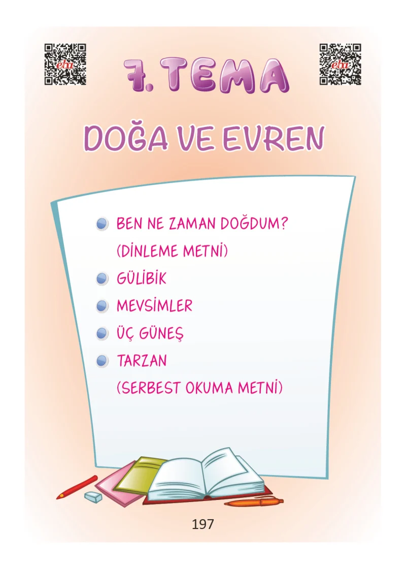 2. Sınıf Türkçe Ders Kitabı Cevapları Ada Matbaacılık Yayıncılık Sayfa 197