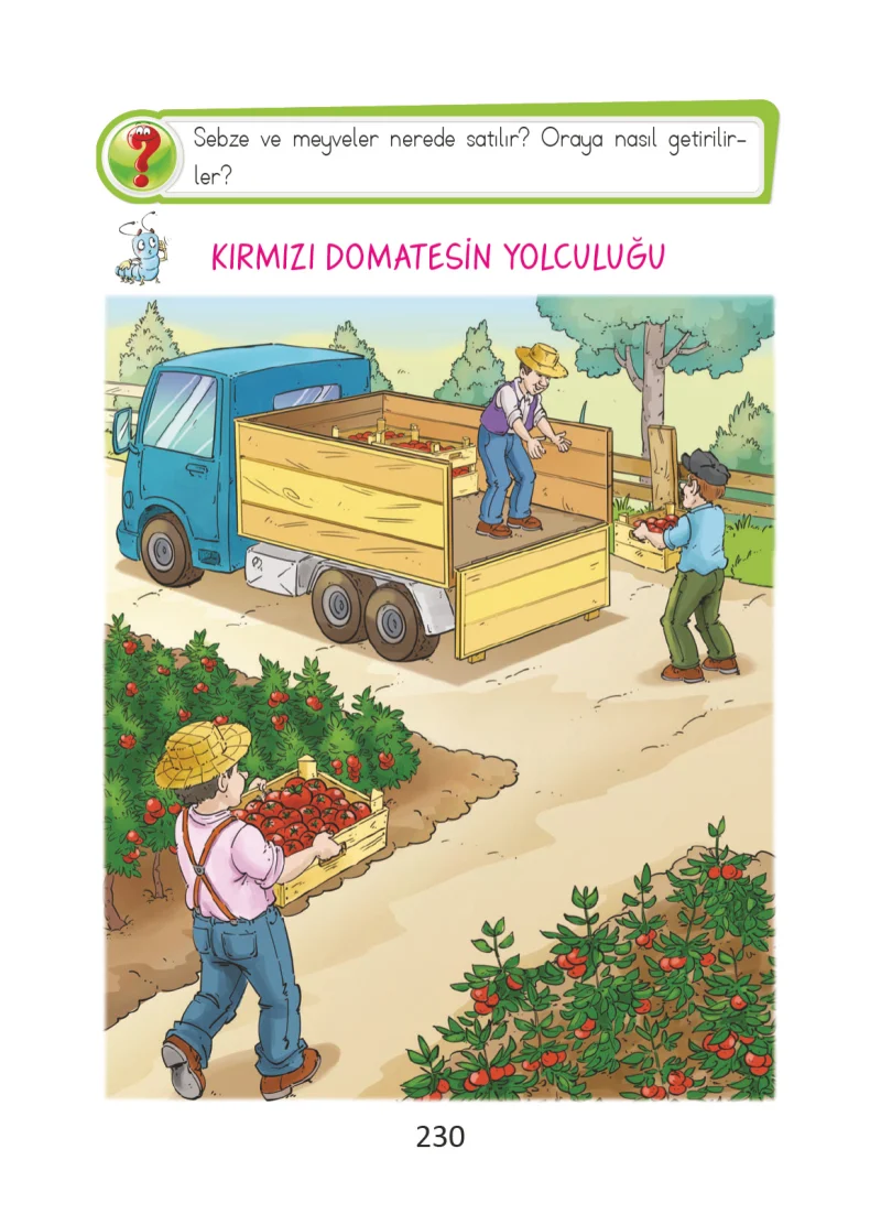 2. Sınıf Türkçe Ders Kitabı Cevapları Ada Matbaacılık Yayıncılık Sayfa 230