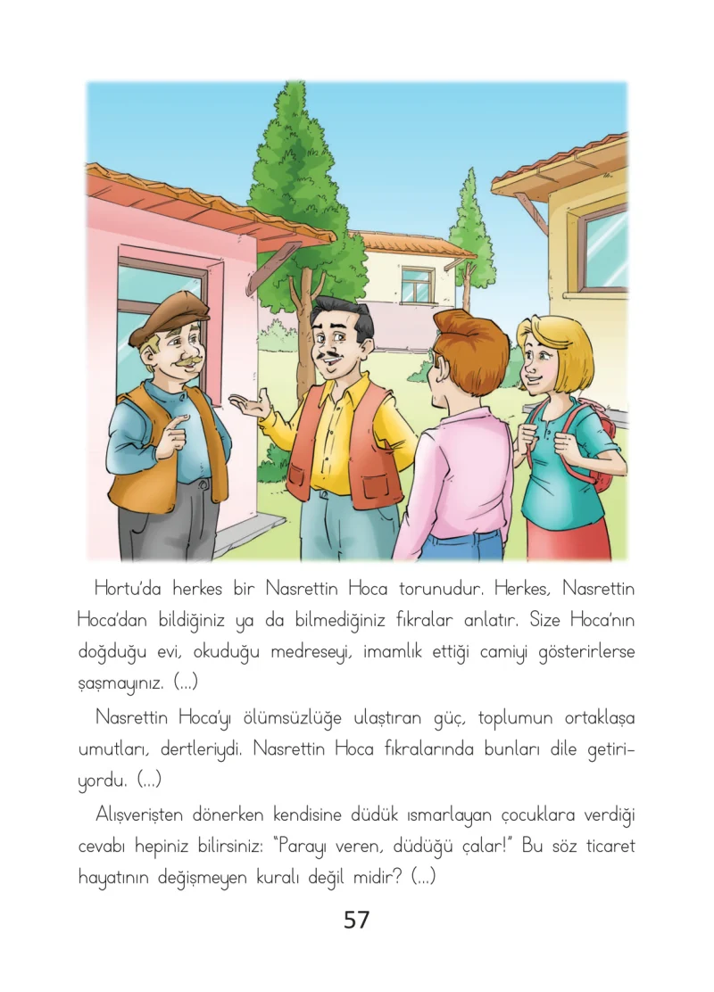 2. Sınıf Türkçe Ders Kitabı Cevapları Ada Matbaacılık Yayıncılık Sayfa 57
