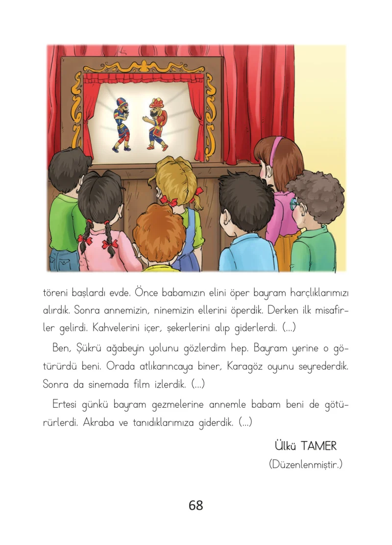 2. Sınıf Türkçe Ders Kitabı Cevapları Ada Matbaacılık Yayıncılık Sayfa 68