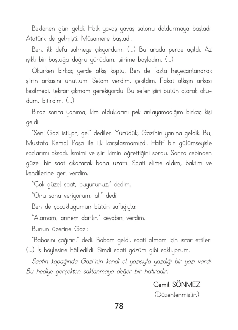 2. Sınıf Türkçe Ders Kitabı Cevapları Ada Matbaacılık Yayıncılık Sayfa 78