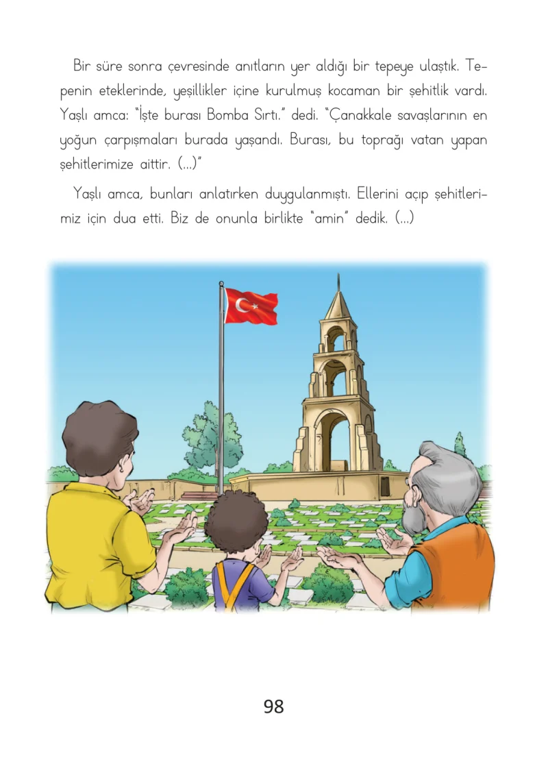 2. Sınıf Türkçe Ders Kitabı Cevapları Ada Matbaacılık Yayıncılık Sayfa 98
