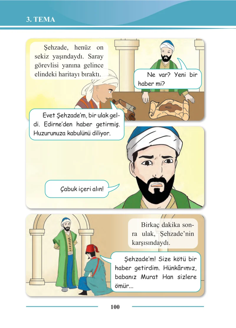 2. Sınıf Türkçe Ders Kitabı Cevapları Bilim ve Kültür Yayınları Sayfa 100