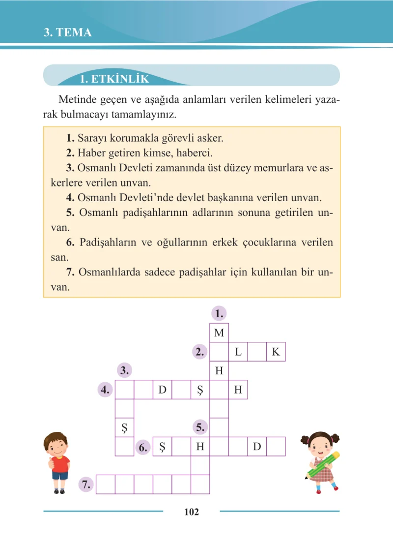 2. Sınıf Türkçe Ders Kitabı Cevapları Bilim ve Kültür Yayınları Sayfa 102
