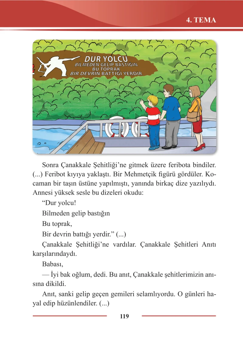 2. Sınıf Türkçe Ders Kitabı Cevapları Bilim ve Kültür Yayınları Sayfa 119