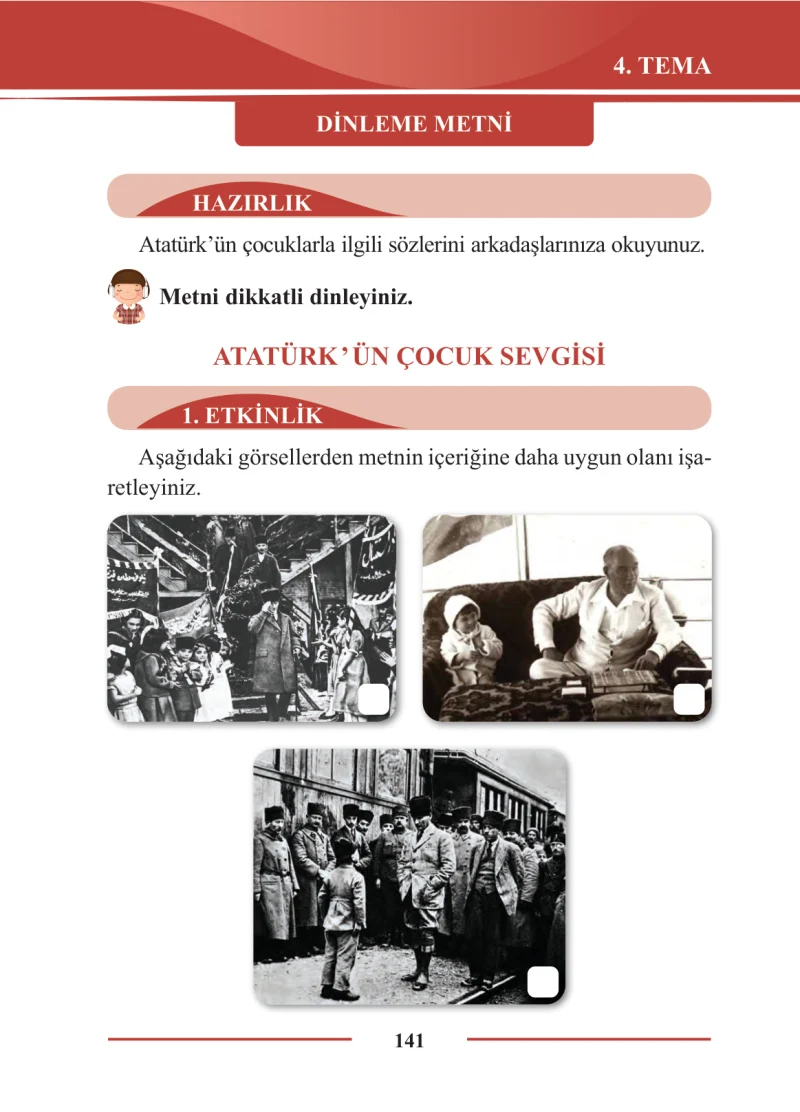 2. Sınıf Türkçe Ders Kitabı Cevapları Bilim ve Kültür Yayınları Sayfa 141