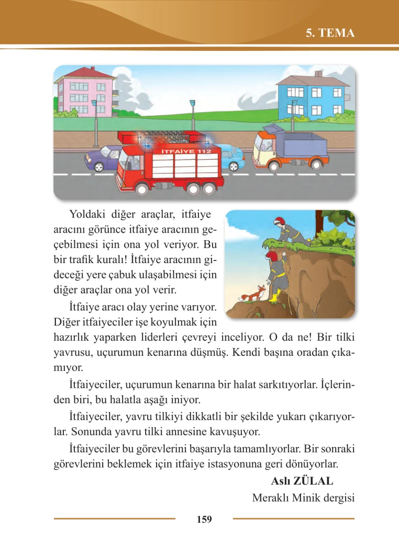 2. Sınıf Türkçe Ders Kitabı Cevapları Bilim ve Kültür Yayınları Sayfa 159