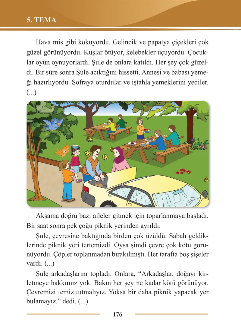 2. Sınıf Türkçe Ders Kitabı Cevapları Bilim ve Kültür Yayınları Sayfa 176
