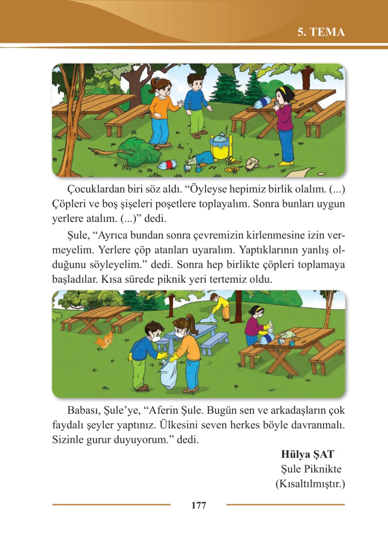 2. Sınıf Türkçe Ders Kitabı Cevapları Bilim ve Kültür Yayınları Sayfa 177