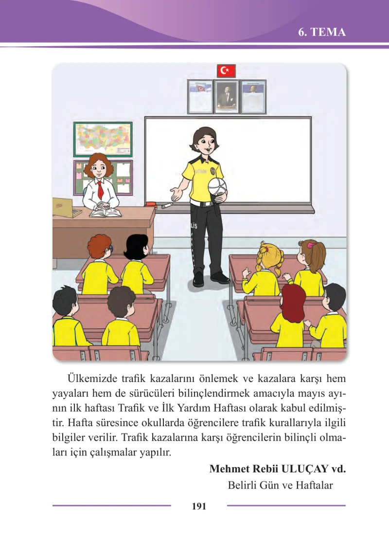 2. Sınıf Türkçe Ders Kitabı Cevapları Bilim ve Kültür Yayınları Sayfa 191