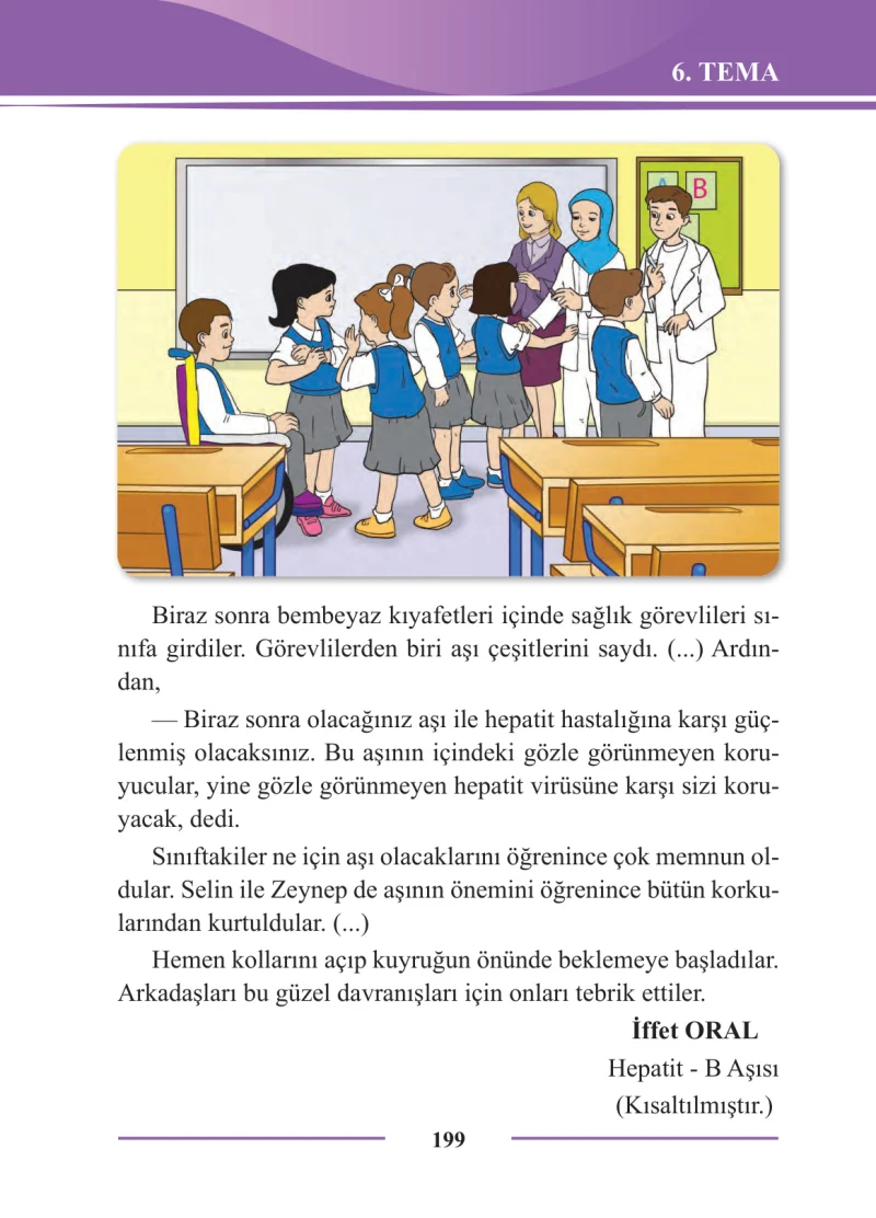 2. Sınıf Türkçe Ders Kitabı Cevapları Bilim ve Kültür Yayınları Sayfa 199