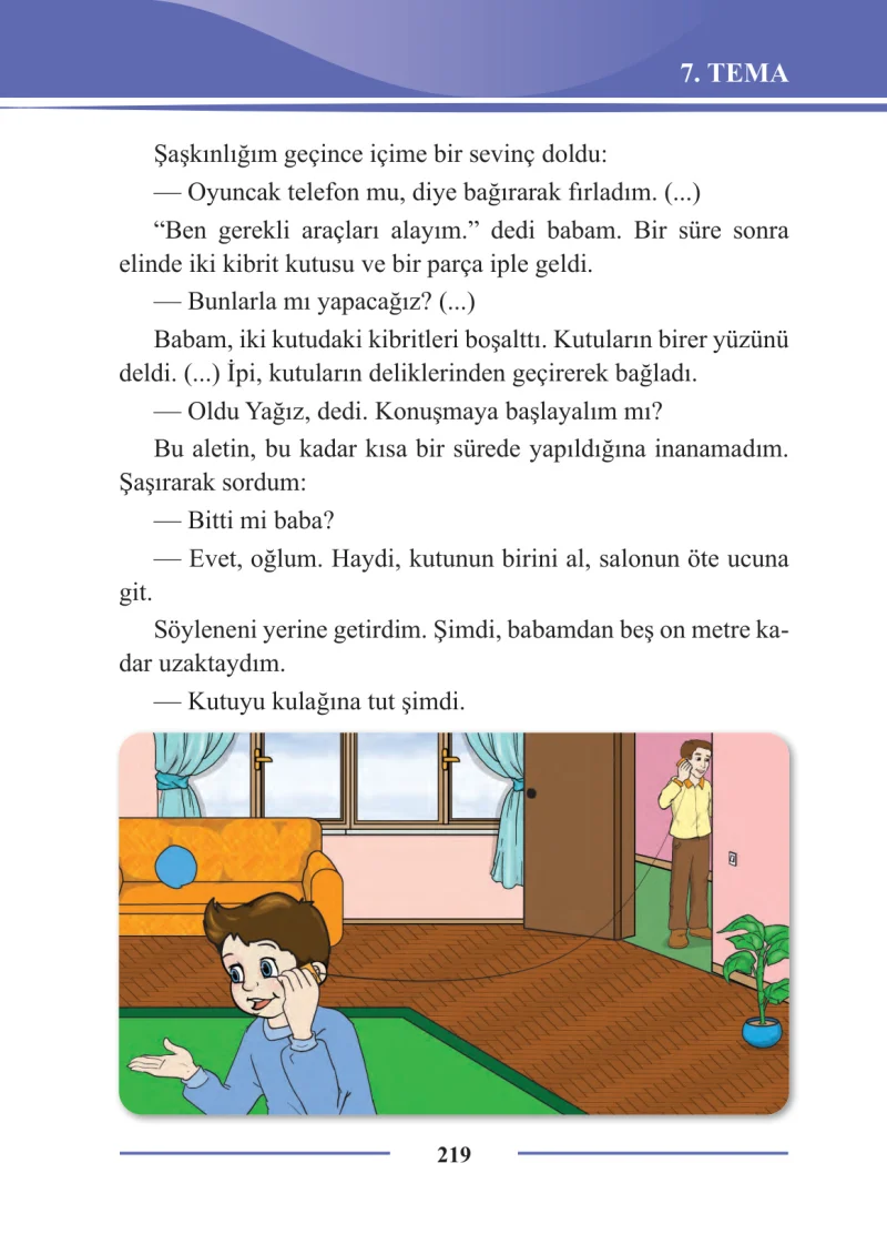 2. Sınıf Türkçe Ders Kitabı Cevapları Bilim ve Kültür Yayınları Sayfa 219