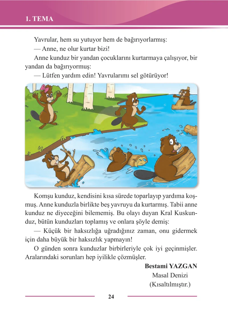 2. Sınıf Türkçe Ders Kitabı Cevapları Bilim ve Kültür Yayınları Sayfa 24