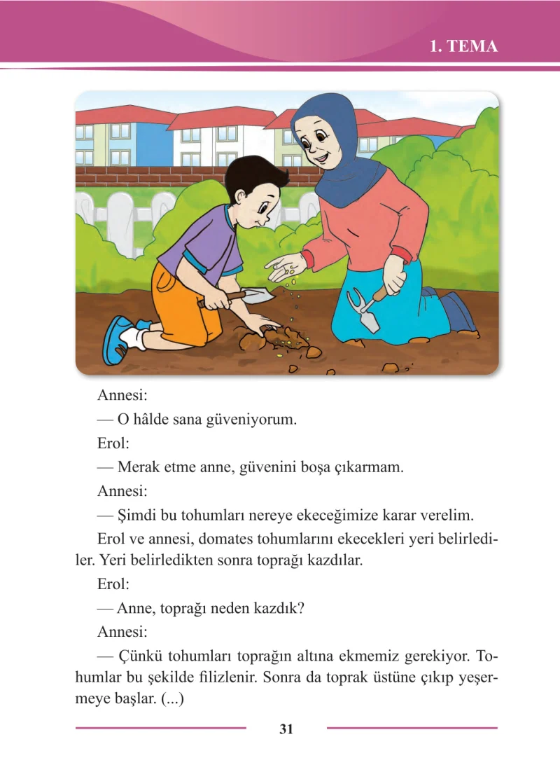 2. Sınıf Türkçe Ders Kitabı Cevapları Bilim ve Kültür Yayınları Sayfa 31