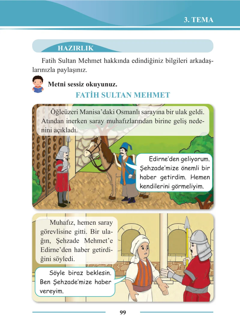 2. Sınıf Türkçe Ders Kitabı Cevapları Bilim ve Kültür Yayınları Sayfa 99