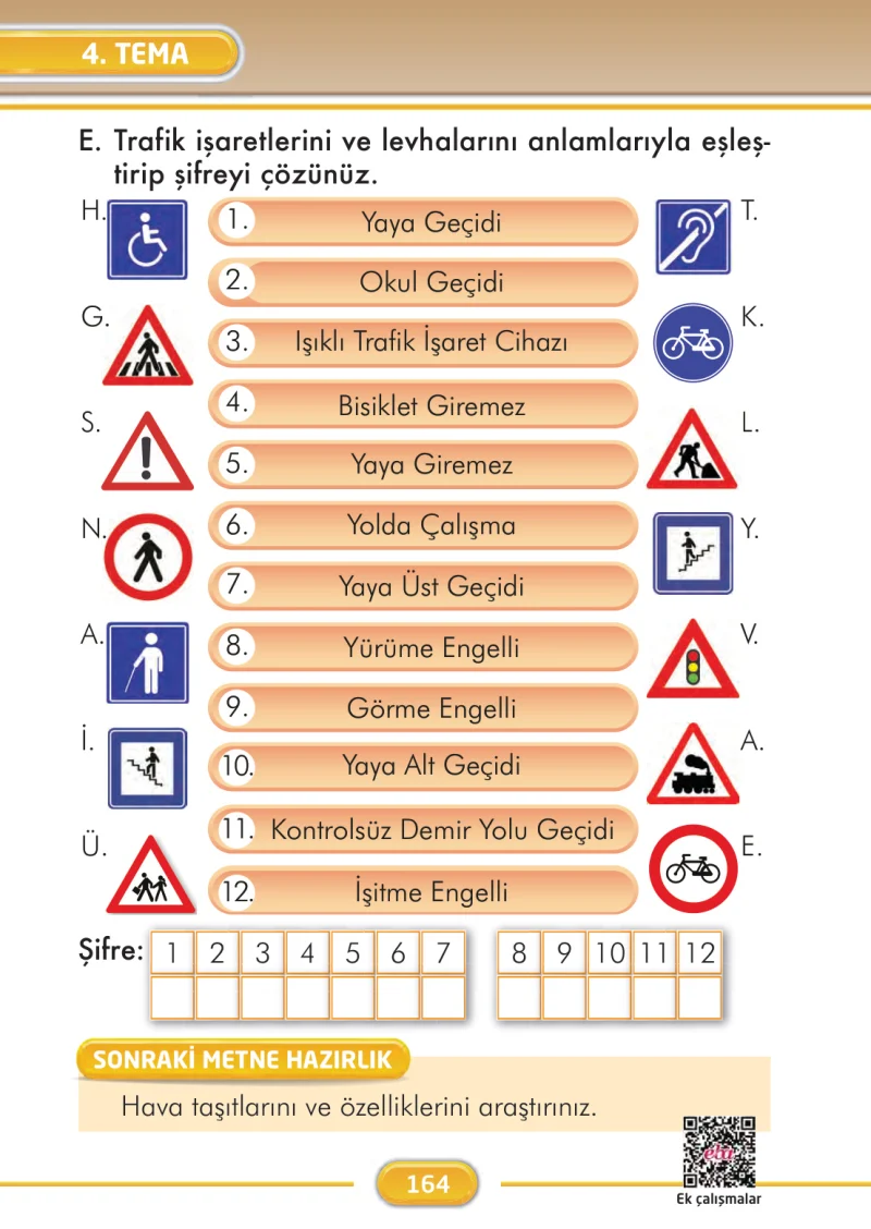 2. Sınıf Türkçe Ders Kitabı Cevapları İlke Yayınları Sayfa 164
