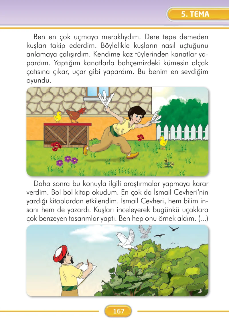 2. Sınıf Türkçe Ders Kitabı Cevapları İlke Yayınları Sayfa 167